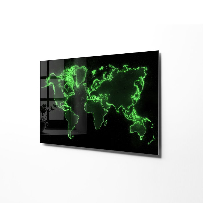 Wallity Pintura decorativa de vidrio templado Multicolor 70 x 100 cm